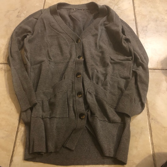 Boutique longer grey cardigan - Picture 1 of 2